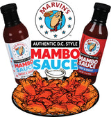 Marvin's Mambo Sauce - Sweet & Tangy (15 oz) | Authentic D.C. Style | Great on Wings, Fries, Ribs, Burgers | Dipping, Grilling, Marinating |