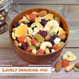 Tropical Mix Trail mix by It’s Delish, 10 Lbs Bulk Bag | High Energy Boost Fruit and Nut Healthy Snack Medley with Protein & Vitamins with Mixed Nuts