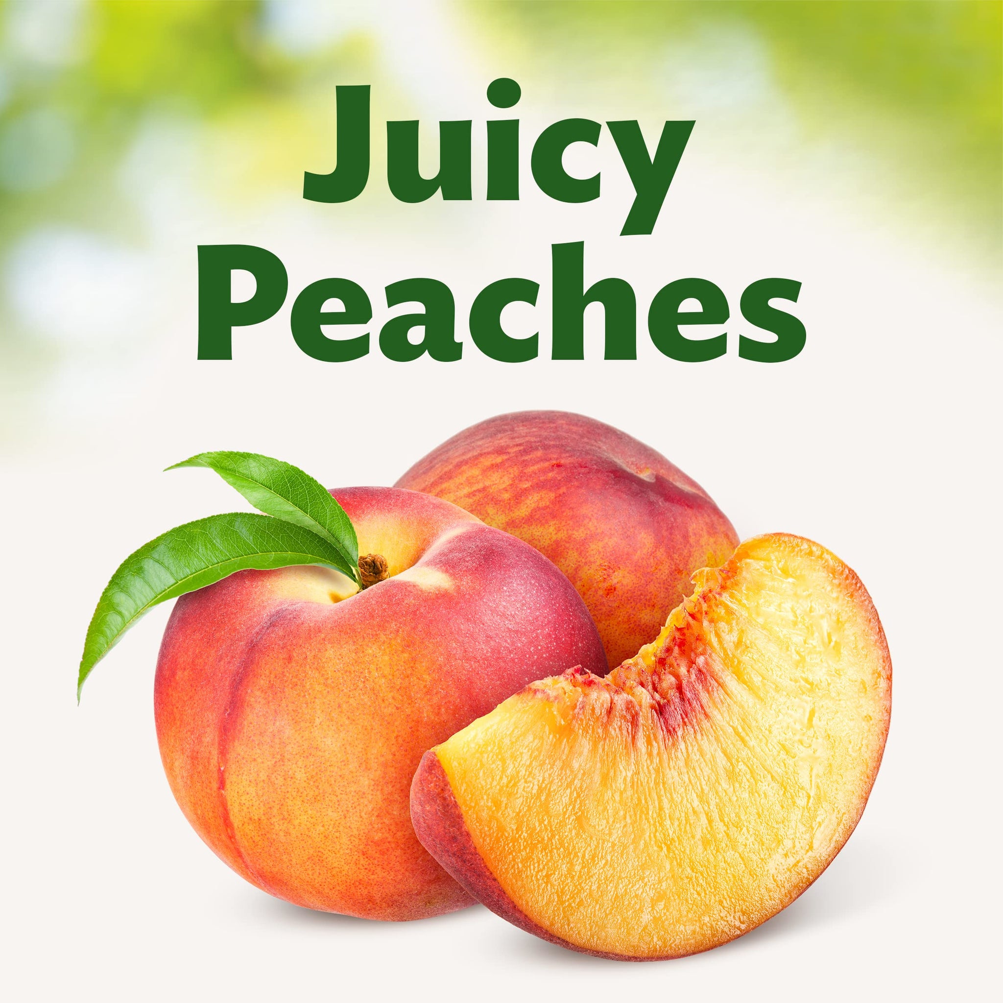 DEL MONTE Yellow Cling Sliced Peaches in Heavy Syrup, Canned Fruit, 15.25 oz Can