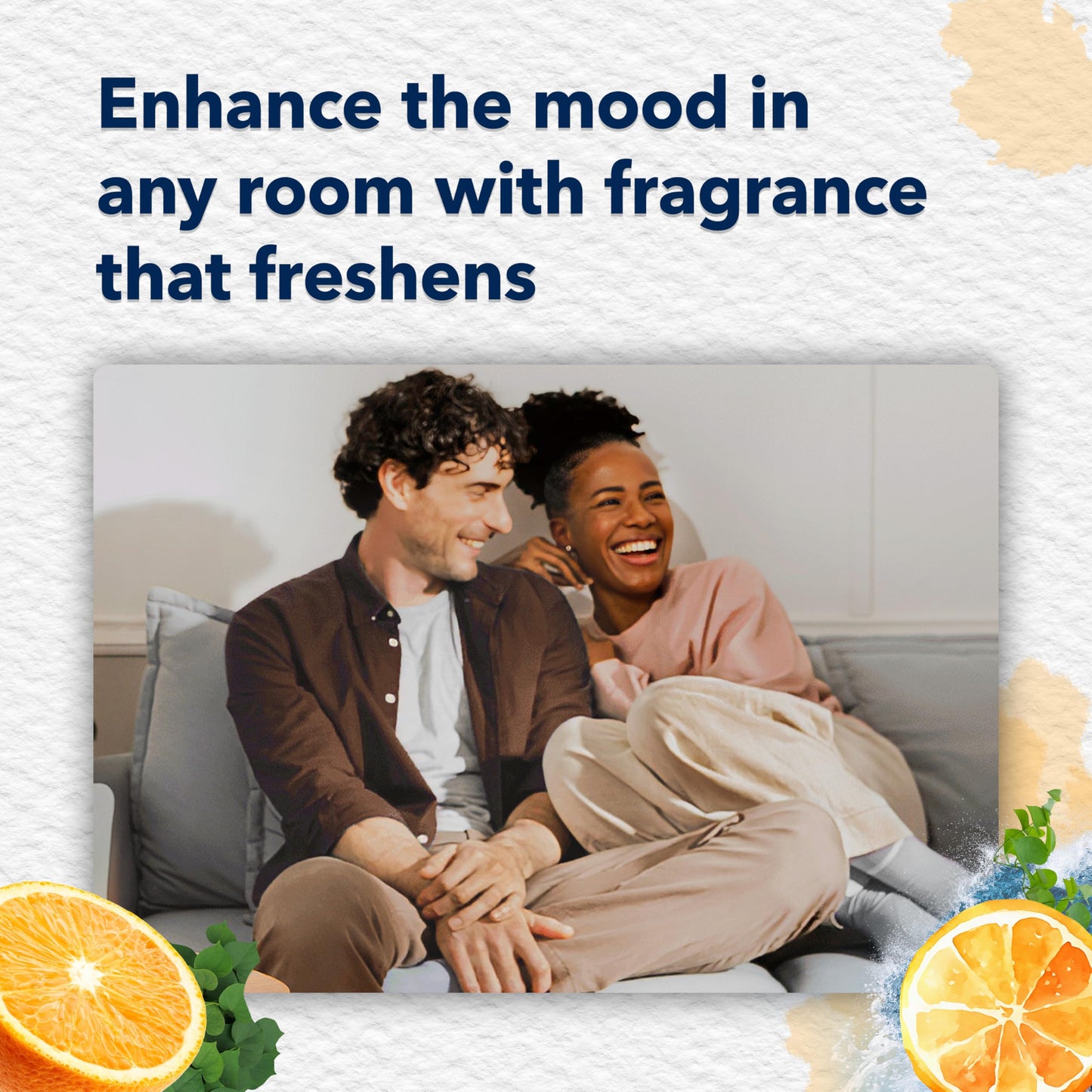 Glade PlugIns Refills Air Freshener Starter Kit, Scented Oil for Home and Bathroom, Coastal Sunshine Citrus, 0.67 Fl Oz, 1 Warmer + 1 Refill