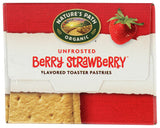 Nature's Path Un-Frosted Toaster Pastry - Strawberry - 11 oz - 6 ct