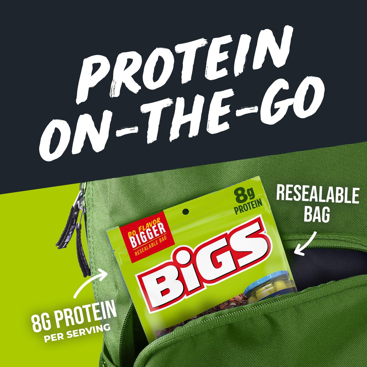 BIGS Sunflower Seeds, Vlasic Spicy Dill Pickle Flavor, 5.35 oz.