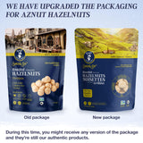 Roasted Hazelnuts Natural Non-GMO Certified, Unsalted, Dry Roasted, Kosher Certified ,16 oz