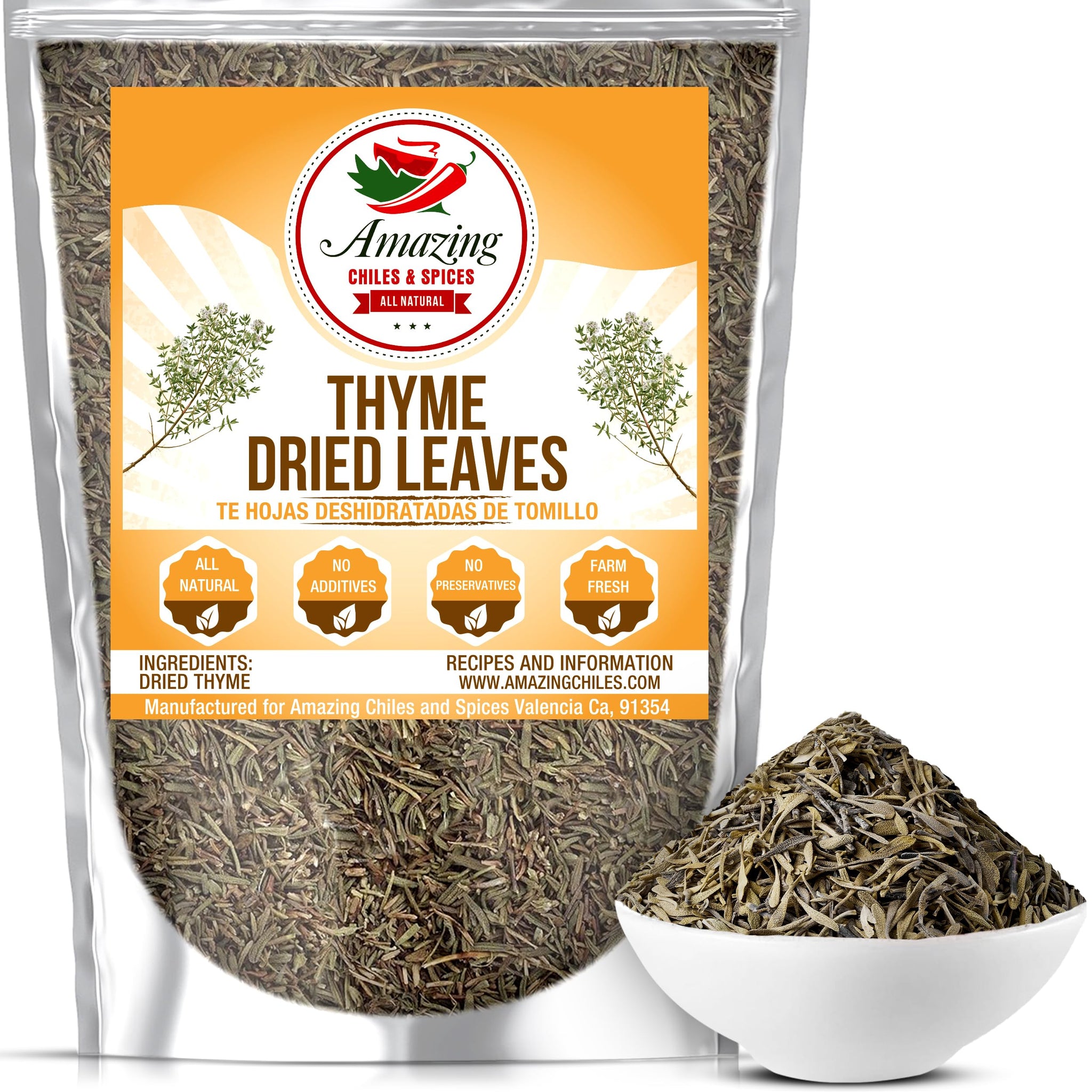 Rosemary, Thyme and Oregano (3-Pack), All Natural, Whole Leaf, Non-GMO, Dried Herb Variety Pack, Use For Seasoning Meats, Sauces, Soups