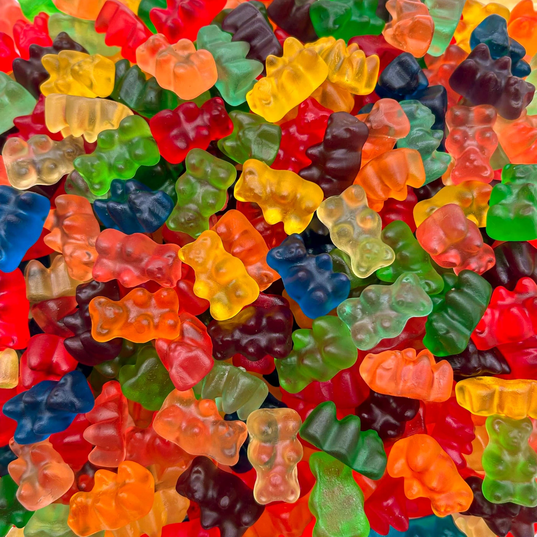 Gummi Bears | 1 Pound Bag | Gummy Candy Bulk | Assorted Fruit Flavored | Gummies Bears | Chewy Candy for Goodie Bags, Gifting, Buffets, and Dessert