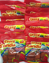 Crazy Sandia, Hot Watermelon Jellies, 12 Sobres/Pouches, 56.7 grams cada uno, 2 ounces each, 24 ounces total