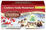 Celestial Seasonings Tea, Cranberry Vanilla Wonderland, 20 Count