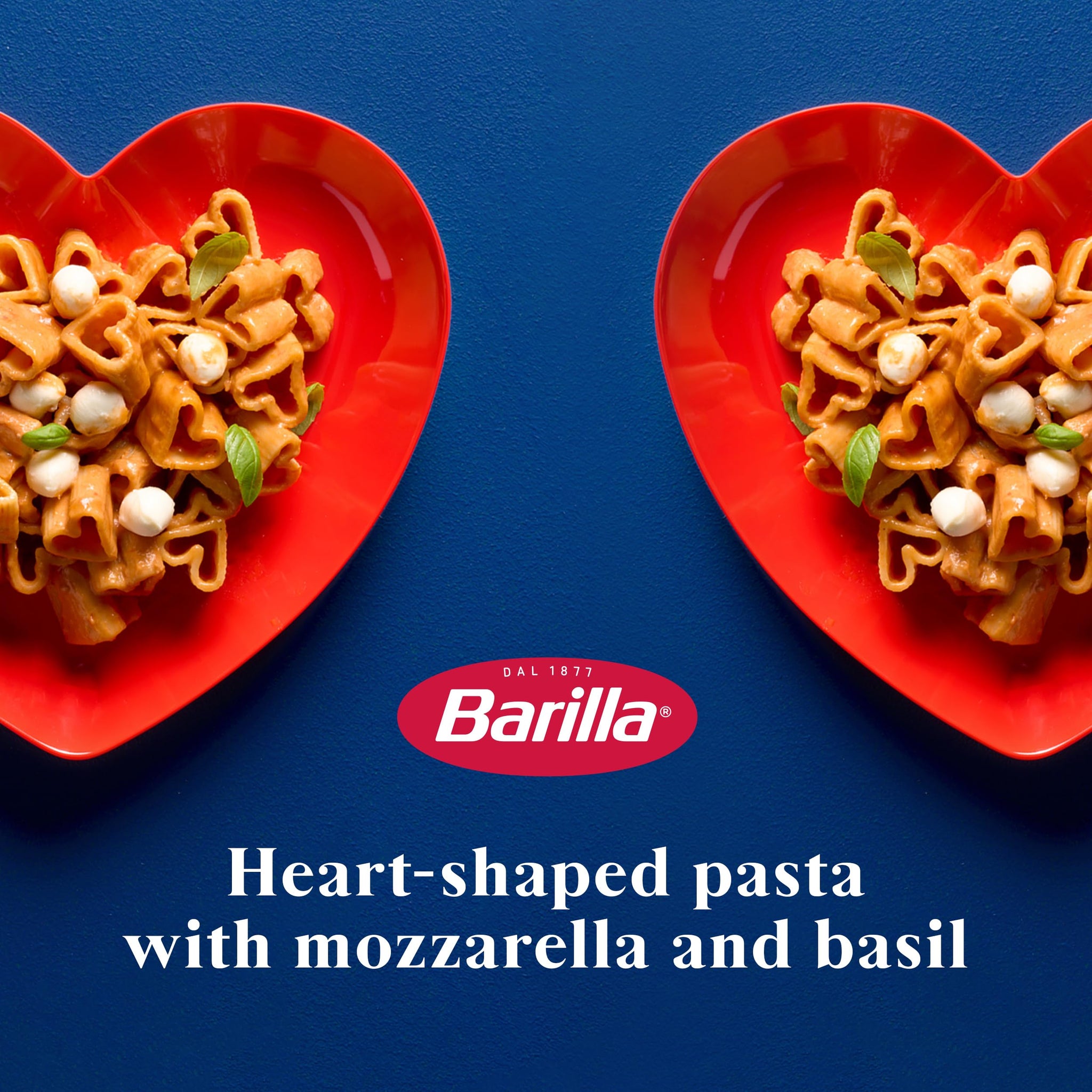 Barilla Limited Edition Love Pasta, Non-GMO Heart Shaped Pasta Made with Durum Wheat Semolina - Kosher Certified, 12 oz. Box