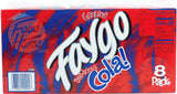 Faygo Cola! flavored soda pop. 8-pack 12-fl. oz. cans in box (1)