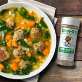 Dan-O's Italian-O Seasoning, 1.7 oz Bottle, 2 Pack, Italian Seasoning for Pasta, Pizza, Salad, Veggies and More, Sugar Free, Zero Calorie, Use this