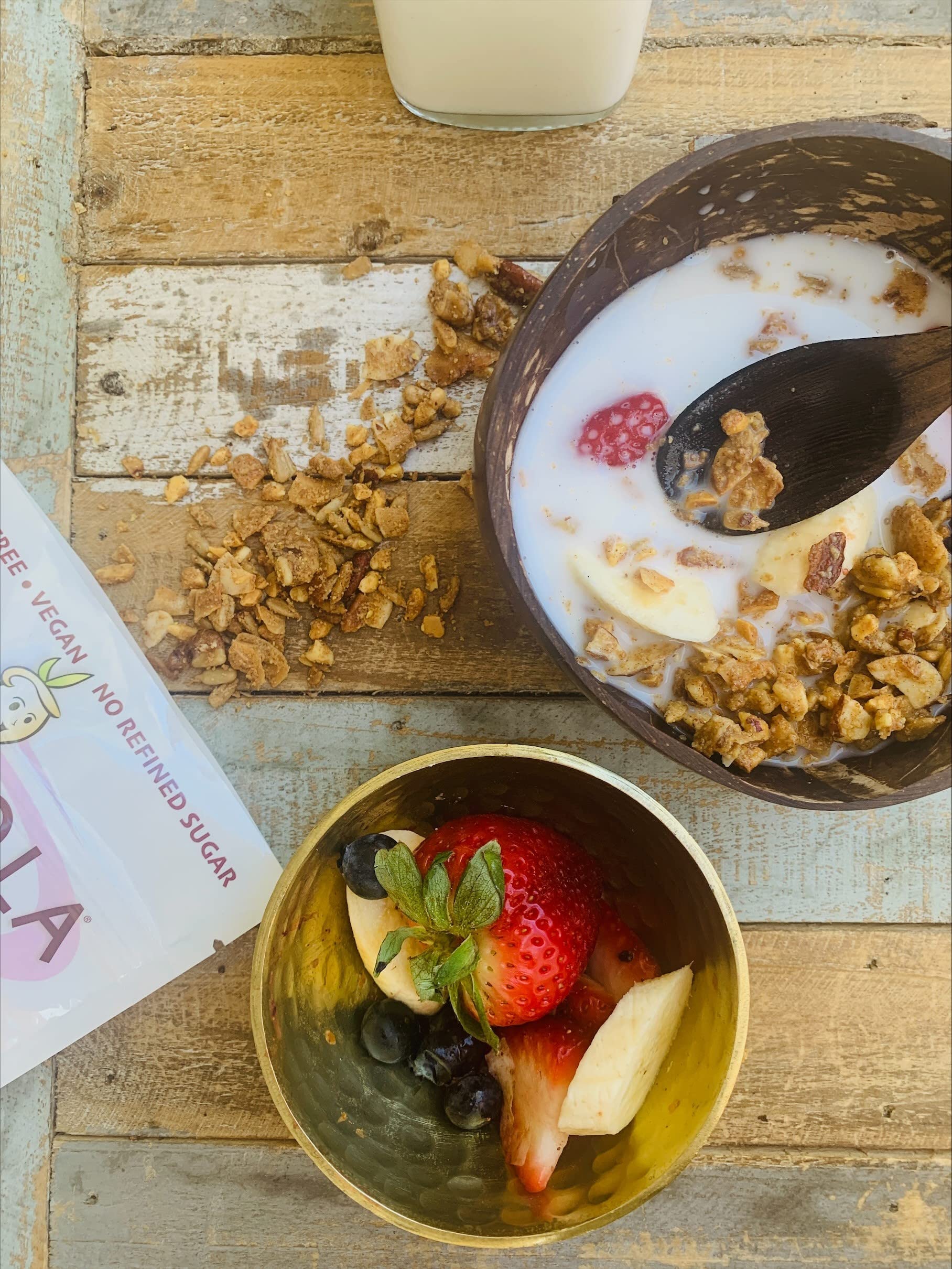 Nutty Girl Keto Girlnola® | Low Sugar Granola Cereal | Let's Peanut Butter Party | 10 oz Pouch