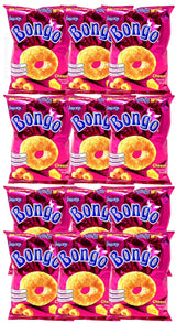 FIJI Cheese Bongo Snack (Value Pack Of 12 x 64g Ea) Favorite Snack Of The Pacific Islanders, Imported From FIJI ... Baked Puffs - SOO CHEESSYY
