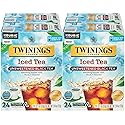 Twinings Iced Tea Unsweetened Black Tea K-Cup Pods for Keurig, Caffeinated, Refreshing, Smooth, Black Tea, 24 Count (Pack of 4)
