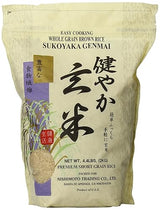 Sukoyaka Brown Rice, Genmai, 4.4-Pound-set 10