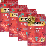 Twinings Christmas Tea - Black Tea Blended with Spicy and Aromatic Clove and Cinnamon, Tea Bags Individually Wrapped, 20 Count Ea (Pack of 4)