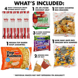 Asian Snacks and Candy Care Package 50 Count Variety Pack