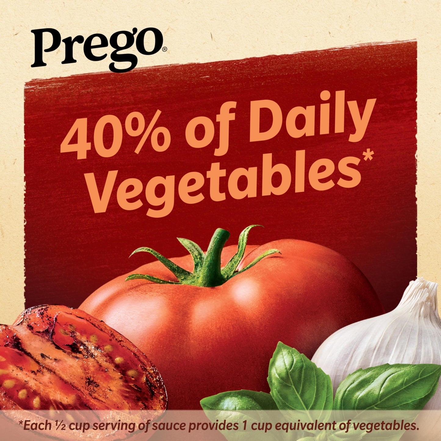Prego Fire Roasted Tomato Pasta Sauce, 23.5 oz Jar