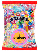 Candy Variety Pack - 3 Lbs Of Assorted Classic Candy - Individually Wrapped Candies - Fun Size Treats Assortment