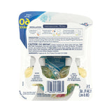 Glade PlugIns Refills Air Freshener, Scented and Essential Oils for Home and Bathroom, Aruba Wave, 1.34 Oz, 2 Count