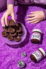 Oat Haus Brownie Batter Granola Butter | Peanut-free, Almond (Tree-Nut) Free, & School-Safe (Top 8 Allergen Free) | Nutella & Chocolate Spread
