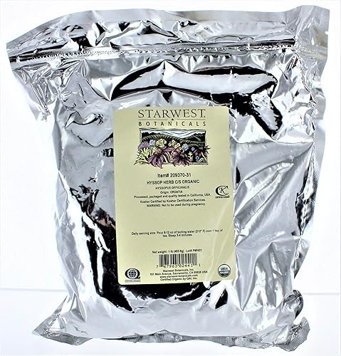 Starwest Botanicals Hyssop Herb C/S