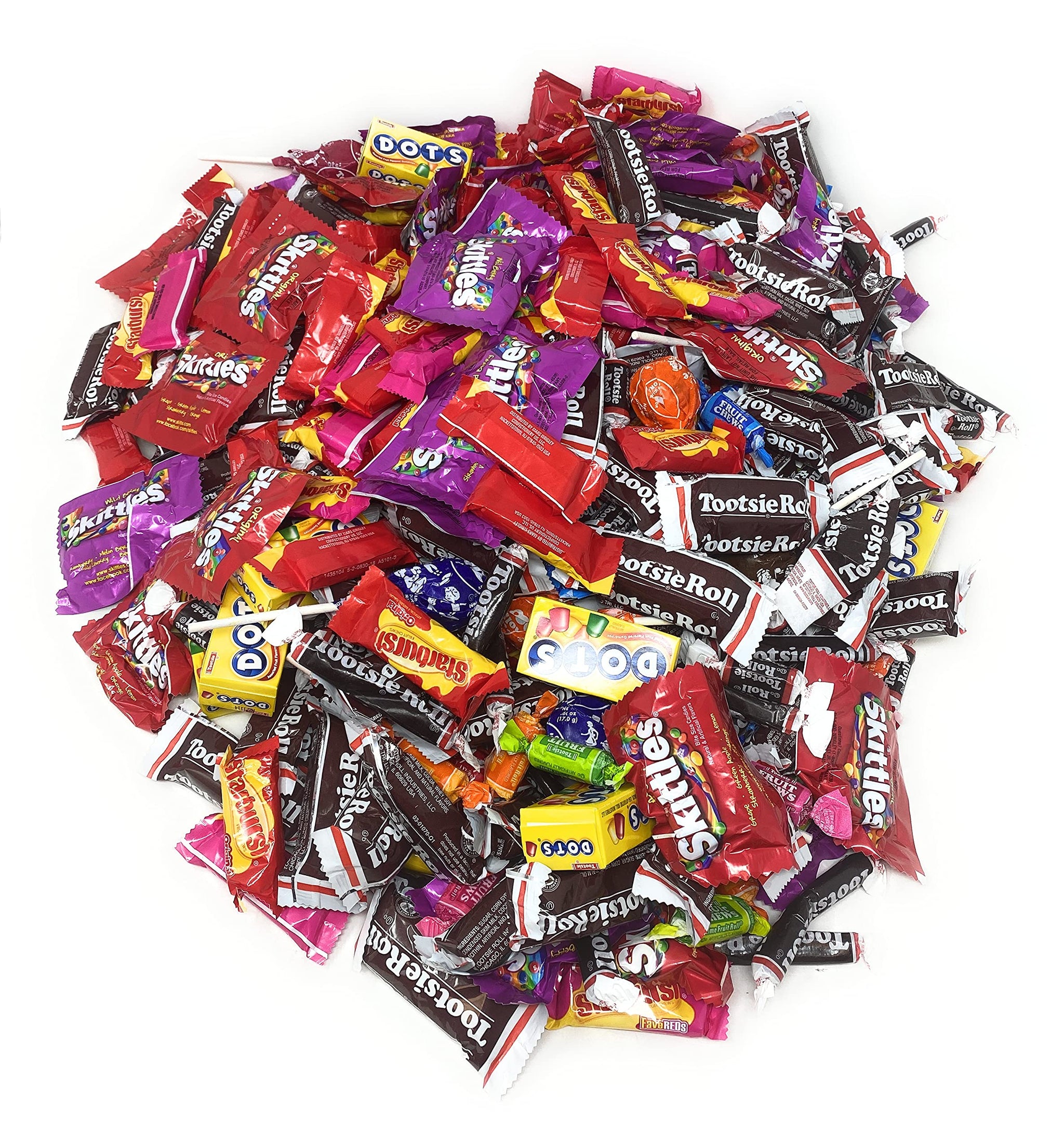Ultimate Sampler Special Bulk Candy Mix 11.25 Lb Starbursts FaveReds And Skittles Original And Wild Berry Tootsie Rolls Juniors Tootsie Snack Bars