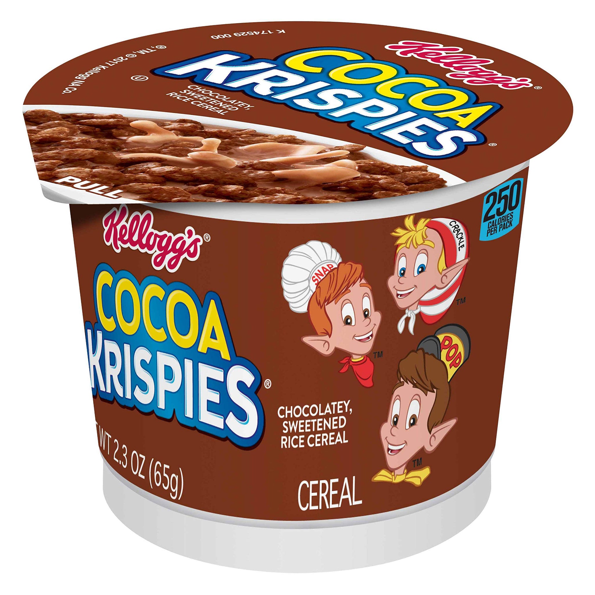Kellogg’s Cocoa Krispies Breakfast Cereal in a Cup, Low Fat, Bulk Size, 12 Count (Pack of 2, 13.8 Trays)