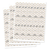 Mis Quince Miniature Candy Bar Wrapper, Quinceanera Mini Chocolate Bar Stickers for 15 Birthday Party, Table Top Event Decorations, (Set of 60) Candy