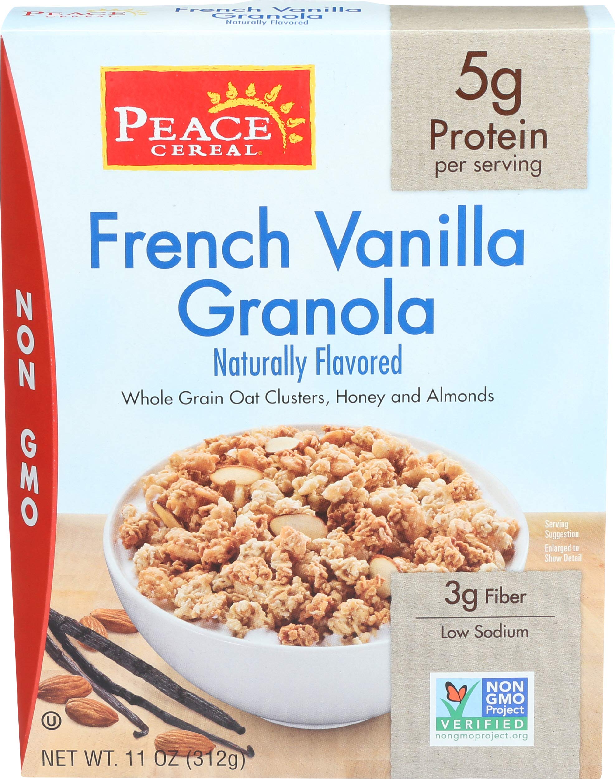 PEACE CEREAL CEREAL GRANOLA FRNCH VNLA 11OZ