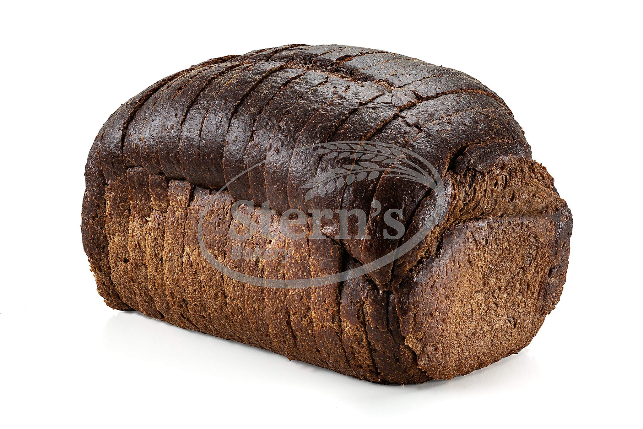 Pumpernickel Bread -2 Pack-16 oz Per Loaf | Delicious Sandwich Bread | Kosher Bread | Fresh Bread | Dairy & Nut Free | Stern’s Bakery