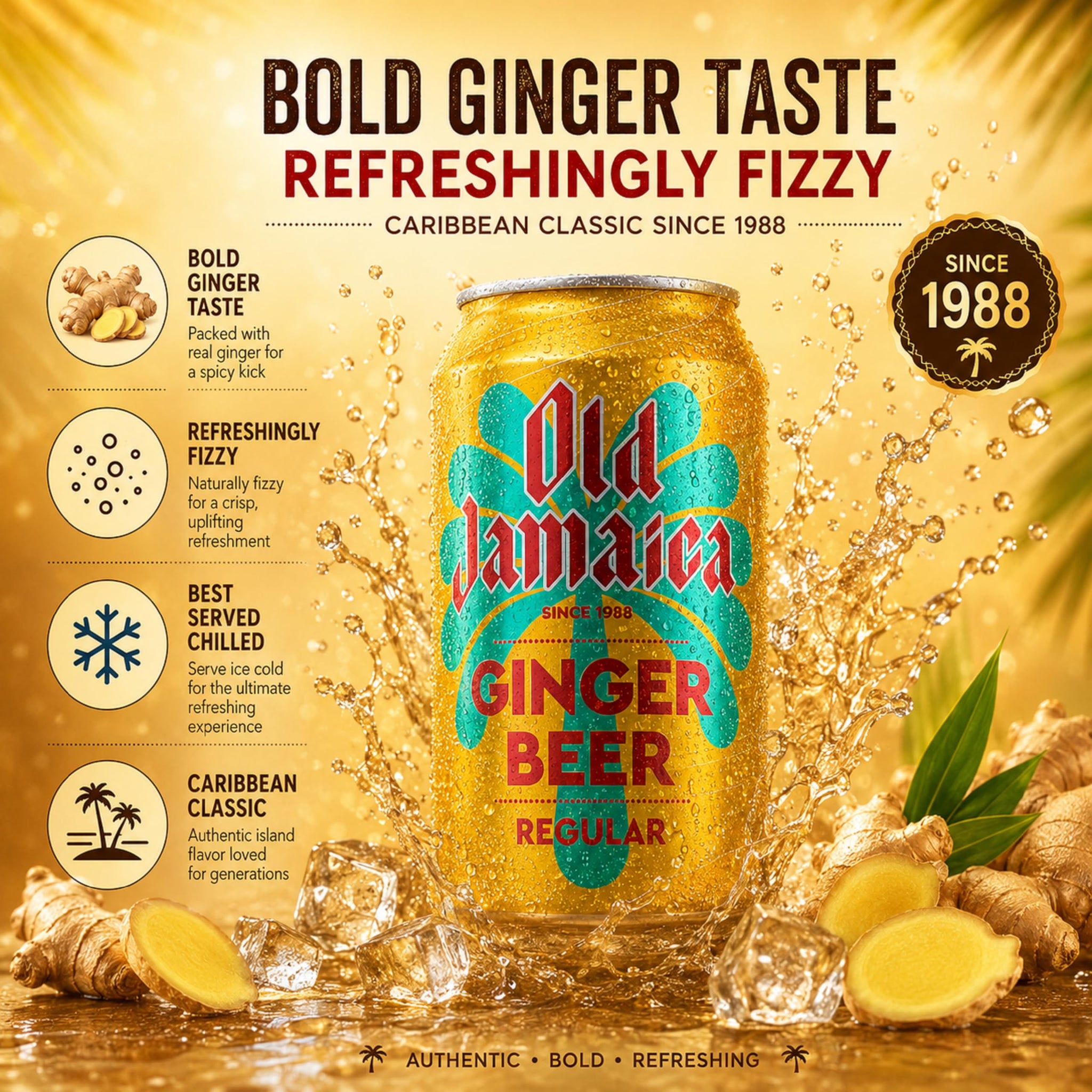 Old Jamaica Ginger Beer (330ml / 11fl oz)