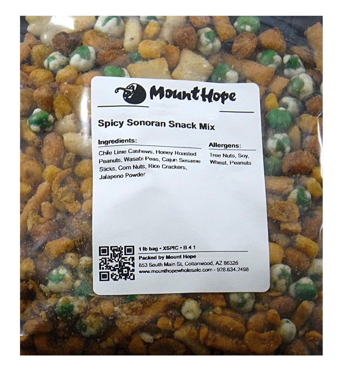 Spicy Sonoran Snack Mix - Spicy Trail Mix Bulk Spicy Snacks - Gives an Asian Wasabi mix & Tex Mex Snack Mixes & Spicy Cajun Mix Pick Up with a Hint