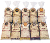 Amish Country Popcorn - 10 (1 Lb Bag) Variety Gift Set Bundle (Red, Blue, Medium White, Midnight Blue, Purple, Ladyfinger, Baby White, Rainbow, Medium