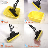 Kitchen Home Sponge Mop Head Refill - Set of 3 Super Absorbent and Durable PVA Roller Mop Head Refill