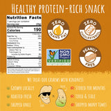 Sunshine Nut Company Whole Roasted Lightly Salted Cashews, Sprinkling of Salt Flavor, Single 7 oz. Bag, Gluten Free, Peanut Free and Vegan Individual