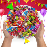 Candy Variety Pack | 3 Lb Bag | Party Mix Individually Wrapped | Assorted Sweets for Party Favors, Candy Buffets, Goodie Bags | Lollipops, Taffies
