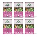 Organic India Tulsi Sweet Rose Herbal Tea - Holy Basil Leaf, African Basil, Chamomilie, Lemon Myrtle, Stress Relieving, Immune Support, USDA Certified