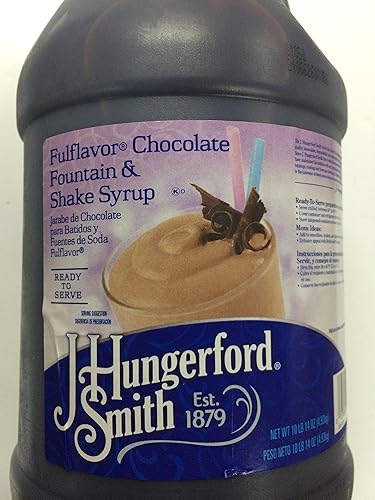 J. Hungerford Smith Fulflavor Chocolate Fountain & Shake Syrup, 1 gallon