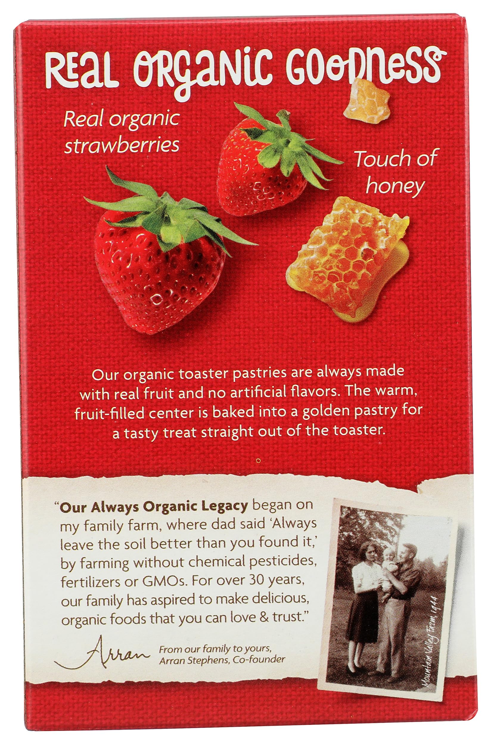 Nature's Path Toaster Pastries, Strawberry Un-Frosted, 6 ct