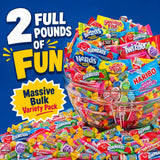 Bulk Candy Variety Pack - 2 lb Candy - CandyBulk Individually Wrapped Candies - Candies - Pinata Filler Stuffers - PinataCandy Stuffers - CandyParty