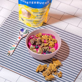 Lil Bucks Clusterbucks Grain-Free Superfood Clusters made with Sprouted Buckwheat and Adaptogens, Gluten Free Snack (Golden Chai w/Lemon, 3 Pack)