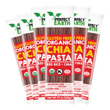 Perfect Earth Organic Red Rice Pasta with Chia Seeds - Organic, Vegan, Keto, Kosher, Allergen-Free, Gluten-Free, Low Carb Pasta - for Healthy