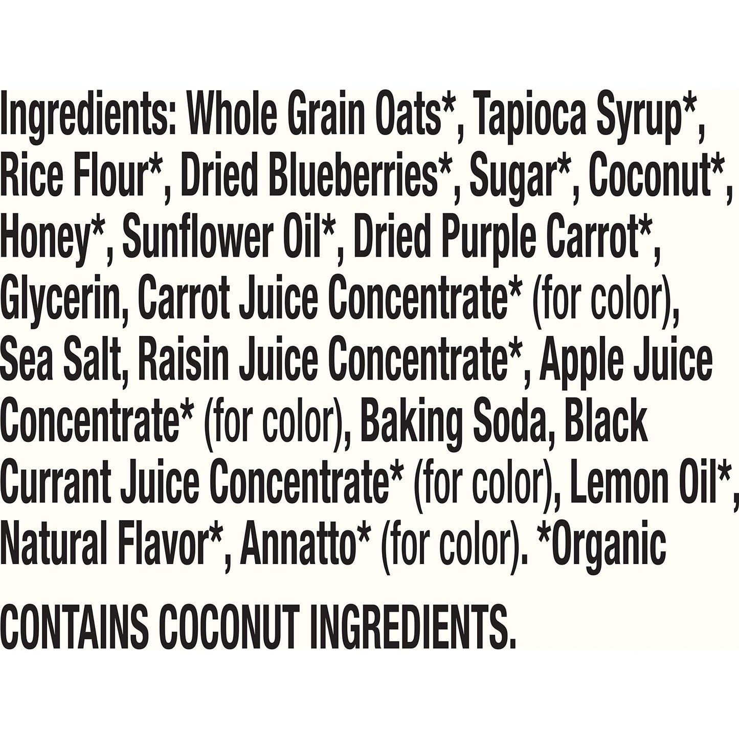 Cascadian Farm, Bar Granola Wild Blueberry Lemon Non-GMO Organic 5 Count, 1.2 Ounce