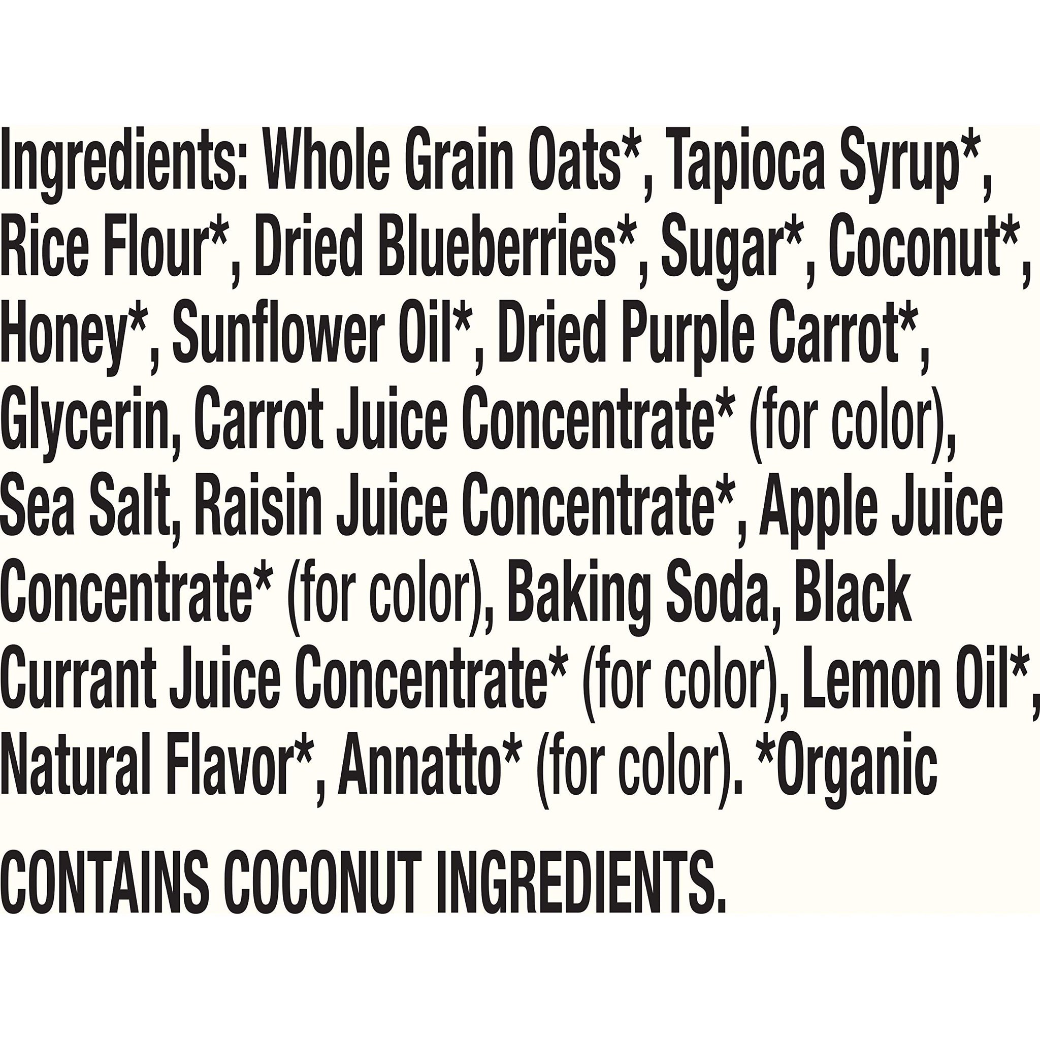 Cascadian Farm, Bar Granola Wild Blueberry Lemon Non-GMO Organic 5 Count, 1.2 Ounce