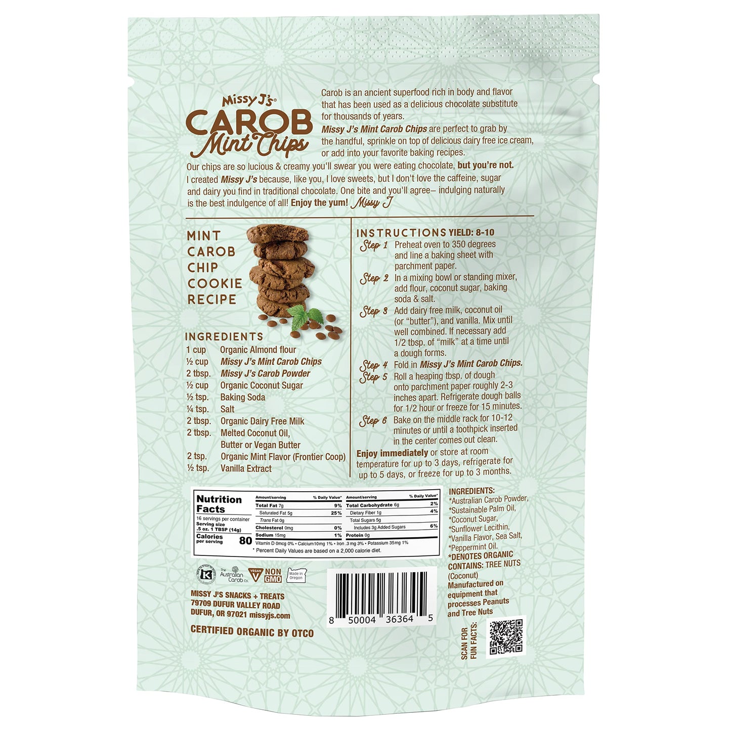 Missy J's Carob Chips Sampler pack-3 flavors, Vegan, Gluten and Caffeine Free Healthy Substitute for Chocolate, Perfect for Snacks and Treats