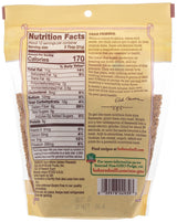 Bob's Red Mill Organic Golden Flaxseeds, Resealable Stand up Bag, 13 OZ (Pack - 6)