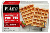 Julians Recipe, Waffles Belgian, 9.6 Ounce
