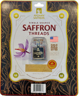 Afghan Saffron® - The Original Since 2002, Premium Grade A+ All-Red Threads, Saffron Spice for Paella, Risotto, Tea's, and all Culinary Uses (1 Gram