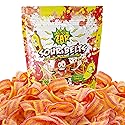 Sour Belts | Dye Free Candy | 8-Ounce Pack | Sour Gummy Candy with Strawberry-Banana Flavor | Fruity Belts for Snacking, Gifting and Decorating