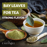 Eastanbul Ground Bay Leaves Powder, 4.94oz, Bay Leaf Powder, From Mediterranean, AKA Laurel Leaves, Hojas De Laurel Polvo Molido, Perfect For Soups